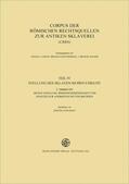  Corpus der römischen Rechtsquellen zur antiken Sklaverei (CRRS) | Buch |  Sack Fachmedien
