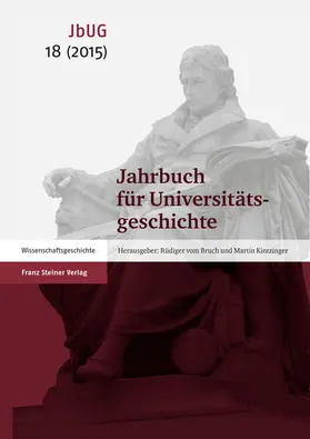 Bruch / Bungert / Kintzinger |  Jahrbuch für Universitätsgeschichte 18 (2015) | eBook | Sack Fachmedien