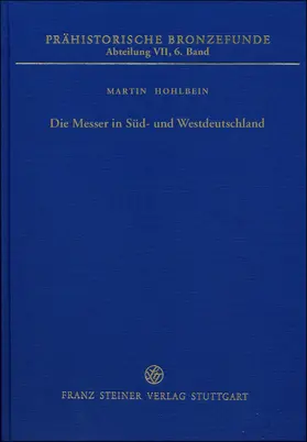 Hohlbein |  Die Messer in Süd- und Westdeutschland | Buch |  Sack Fachmedien