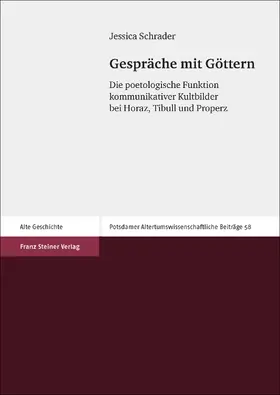 Schrader | Gespräche mit Göttern | Buch | 978-3-515-11700-5 | sack.de