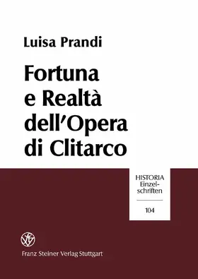 Prandi |  Fortuna e Realtà dell'Opera di Clitarco | eBook | Sack Fachmedien