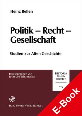 Bellen / Schumacher |  Politik - Recht - Gesellschaft | eBook | Sack Fachmedien
