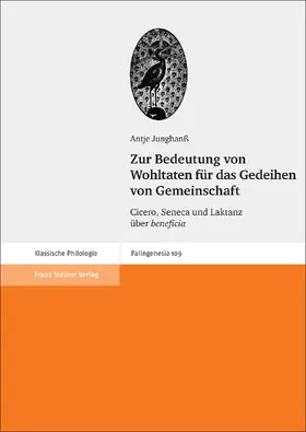 Junghanß |  Zur Bedeutung von Wohltaten für das Gedeihen von Gemeinschaft | Buch |  Sack Fachmedien