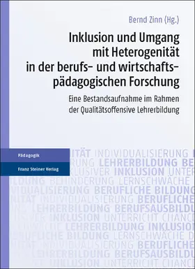 Zinn |  Inklusion und Umgang mit Heterogenität in der berufs- und wirtschaftspädagogischen Forschung | eBook | Sack Fachmedien