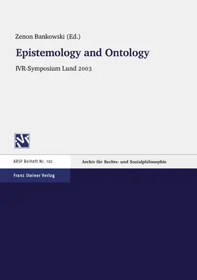 Bankowski |  Epistemology and Ontology | eBook | Sack Fachmedien