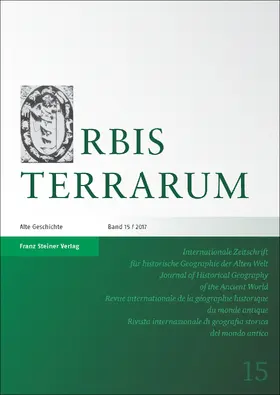 Rathmann |  Orbis Terrarum 15 (2017) | Buch |  Sack Fachmedien