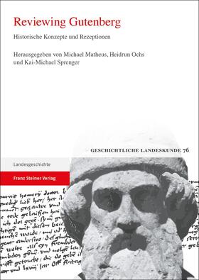 Matheus / Ochs / Schäfer | Reviewing Gutenberg | E-Book | sack.de