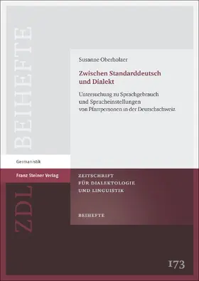 Oberholzer |  Zwischen Standarddeutsch und Dialekt | Buch |  Sack Fachmedien