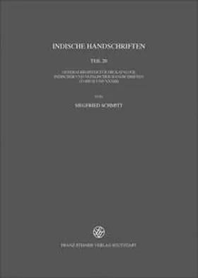  Indische Handschriften | Buch |  Sack Fachmedien