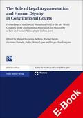 Nogueira de Brito / Herdy / Damele |  The Role of Legal Argumentation and Human Dignity in Constitutional Courts | eBook | Sack Fachmedien