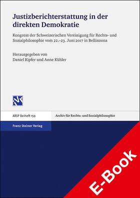 Kipfer / Kühler | Justizberichterstattung in der direkten Demokratie | E-Book | sack.de