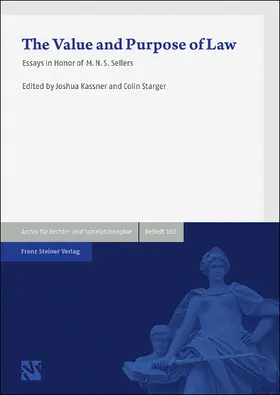 Kassner / Starger |  The Value and Purpose of Law | eBook | Sack Fachmedien