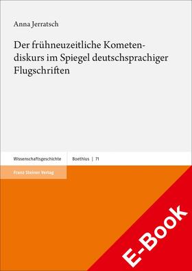 Jerratsch | Der frühneuzeitliche Kometendiskurs im Spiegel deutschsprachiger Flugschriften | E-Book | sack.de