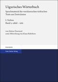 Özertural |  Uigurisches Wörterbuch. Sprachmaterial der vorislamischen türkischen Texte aus Zentralasien | eBook | Sack Fachmedien