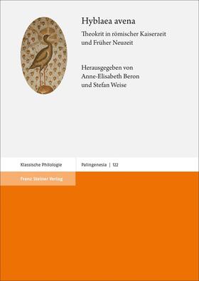 Beron / Weise |  Hyblaea avena | eBook | Sack Fachmedien