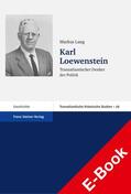 Lang |  Karl Loewenstein | eBook | Sack Fachmedien