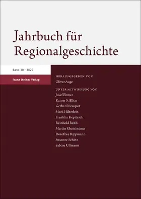 Auge |  Jahrbuch für Regionalgeschichte 38 (2020) | Buch |  Sack Fachmedien