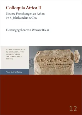 Riess |  Colloquia Attica. Band 2 | Buch |  Sack Fachmedien