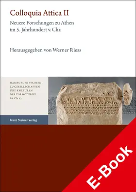 Riess |  Colloquia Attica. Band 2 | eBook | Sack Fachmedien