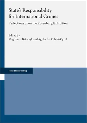 Bainczyk / Kubiak-Cyrul |  State's Responsibility for International Crimes | Buch |  Sack Fachmedien