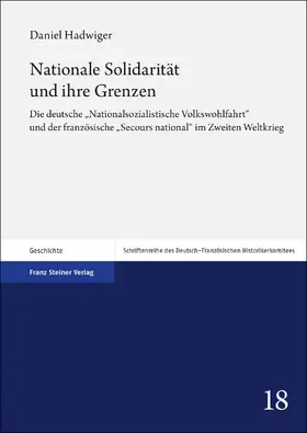 Hadwiger |  Nationale Solidarität und ihre Grenzen | Buch |  Sack Fachmedien