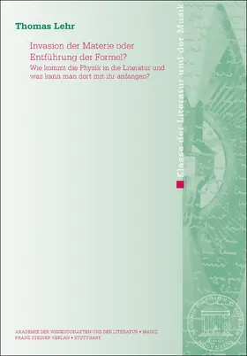 Lehr |  Invasion der Materie oder Entführung der Formel? | Buch |  Sack Fachmedien