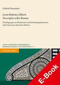 Siemoneit |  Leon Battista Alberti: "Descriptio urbis Romae" | eBook | Sack Fachmedien