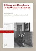 Braune / Elsbach / Noak |  Bildung und Demokratie in der Weimarer Republik | Buch |  Sack Fachmedien