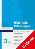 Elvert / Asche / Aschmann |  Historische Mitteilungen 32 (2020–2021) | eBook | Sack Fachmedien