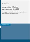 Jehne / Linke / Lundgreen |  Ausgewählte Schriften zur römischen Republik | Buch |  Sack Fachmedien