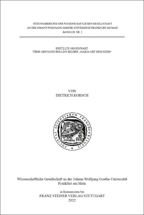 Korsch |  Erfüllte Gegenwart | Buch |  Sack Fachmedien