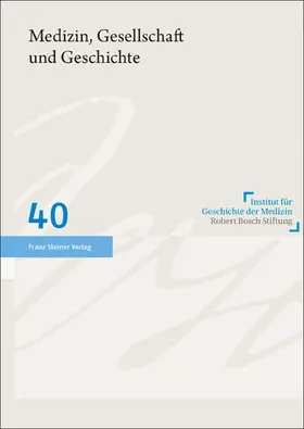 Baschin |  Medizin, Gesellschaft und Geschichte 40 (2022) | Buch |  Sack Fachmedien