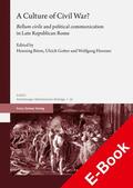 Börm / Gotter / Havener |  A Culture of Civil War | eBook | Sack Fachmedien