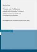 Hose / Peri / Thum |  Formen und Funktionen griechisch-römischer Literatur | Buch |  Sack Fachmedien