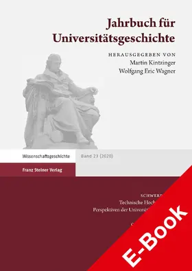 Kintzinger / Guhl / Wagner |  Jahrbuch für Universitätsgeschichte 23 (2020) | eBook | Sack Fachmedien