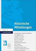 Denzel / Rohdewald / Asche |  Historische Mitteilungen 33 (2022) | eBook | Sack Fachmedien