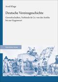 Kluge |  Deutsche Vereinsgeschichte | Buch |  Sack Fachmedien