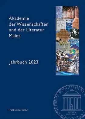 Akademie der Wissenschaften und der Literatur Mainz |  Akademie der Wissenschaften und der Literatur Mainz – Jahrbuch 74 (2023) | Buch |  Sack Fachmedien