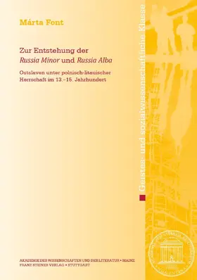 Font |  Zur Entstehung der "Russia Minor" und "Russia Alba" | eBook | Sack Fachmedien