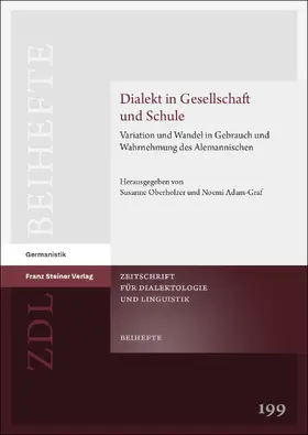 Oberholzer / Adam-Graf |  Dialekt in Gesellschaft und Schule | Buch |  Sack Fachmedien