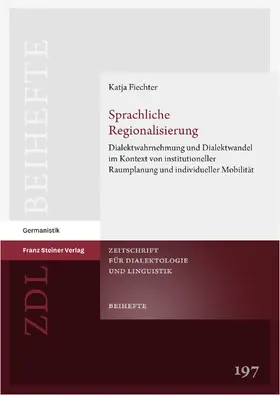 Fiechter |  Sprachliche Regionalisierung | Buch |  Sack Fachmedien
