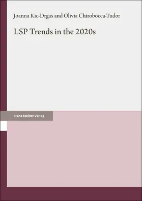 Kic-Drgas / Chirobocea-Tudor |  LSP Trends in the 2020s | Buch |  Sack Fachmedien