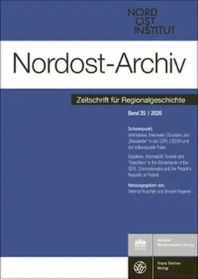 Nordost-Institut IKGN e.V. |  Nordost-Archiv 35 (2026) | Buch |  Sack Fachmedien