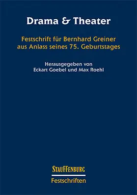 Goebel / Roehl |  Drama & Theater | Buch |  Sack Fachmedien