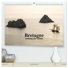 CALVENDO / Berger |  Bretagne entlang der Küste (hochwertiger Premium Wandkalender 2026 DIN A2 quer), Kunstdruck in Hochglanz | Sonstiges |  Sack Fachmedien