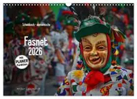 CALVENDO / Hoch |  Schwäbisch alemannische Fasnet (Wandkalender 2026 DIN A3 quer), CALVENDO Monatskalender | Sonstiges |  Sack Fachmedien