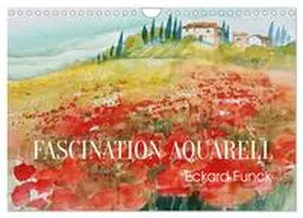 Funck / CALVENDO |  Faszination Aquarell - Eckard Funck (Wandkalender 2026 DIN A4 quer), CALVENDO Monatskalender | Sonstiges |  Sack Fachmedien