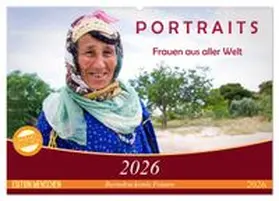 CALVENDO / Wiens |  PORTRAITS - Frauen aus aller Welt (Wandkalender 2026 DIN A2 quer), CALVENDO Monatskalender | Sonstiges |  Sack Fachmedien