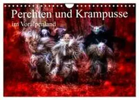 CALVENDO / Fiedler |  Perchten und Krampusse im Voralpenland (Wandkalender 2026 DIN A4 quer), CALVENDO Monatskalender | Sonstiges |  Sack Fachmedien