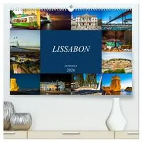 Meutzner / CALVENDO |  Metropole Lissabon (hochwertiger Premium Wandkalender 2026 DIN A2 quer), Kunstdruck in Hochglanz | Sonstiges |  Sack Fachmedien